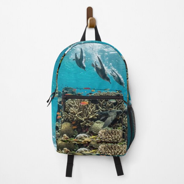 Item preview, Ocean Flight Submerged Birds in Coral Forest designed and sold by Alta-store.