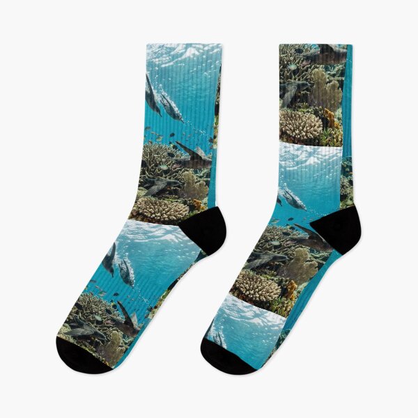 Item preview, Ocean Flight Submerged Birds in Coral Forest designed and sold by Alta-store.