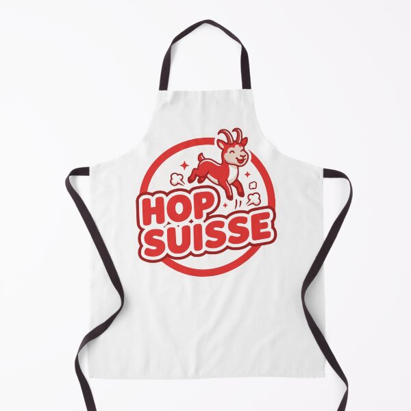 Item preview, Hop Suisse Jumping Goat Swiss National Day designed and sold by AntiqueImages.