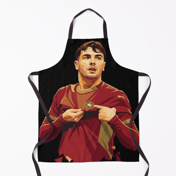 Item preview, Brahim Diaz Vector Portrait Art Morocco Football Player designed and sold by mazyoy.