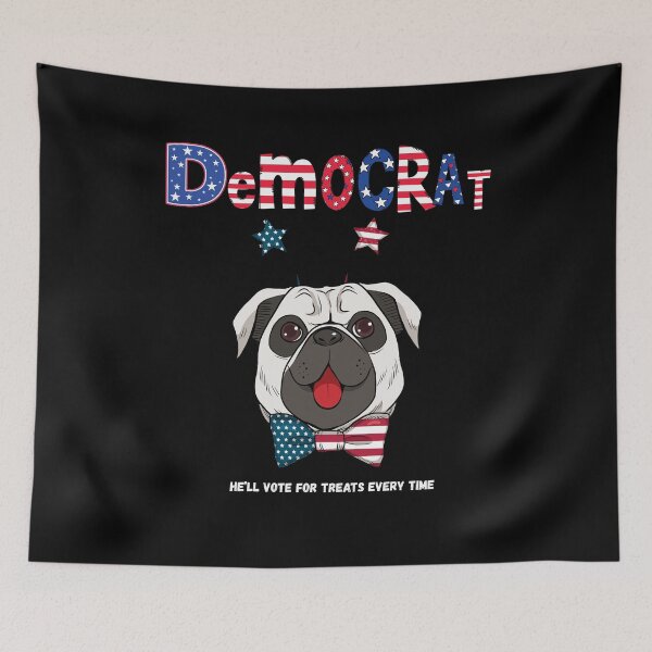 Item preview, My Dog is a Democrat, Funny Political, Sarcastic  T shirts for Everyone designed and sold by OlaZ12.