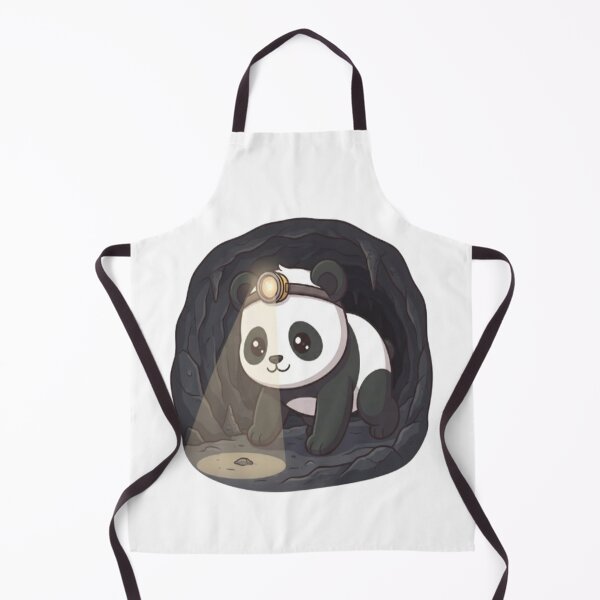 Item preview, Cute Panda Exploring Dark Cave designed and sold by Ella_Sketch.