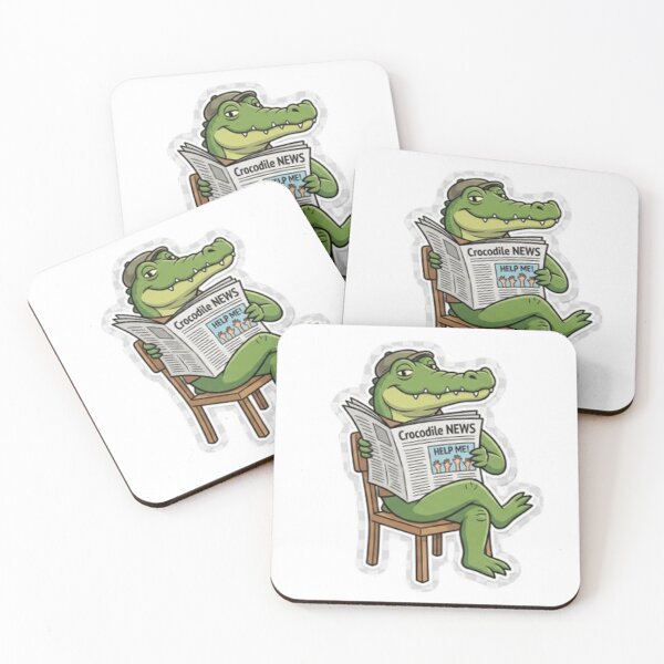 Item preview, alligator reading designed and sold by sanawnaw154.