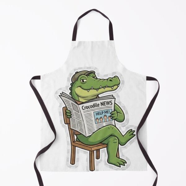 Item preview, alligator reading designed and sold by sanawnaw154.