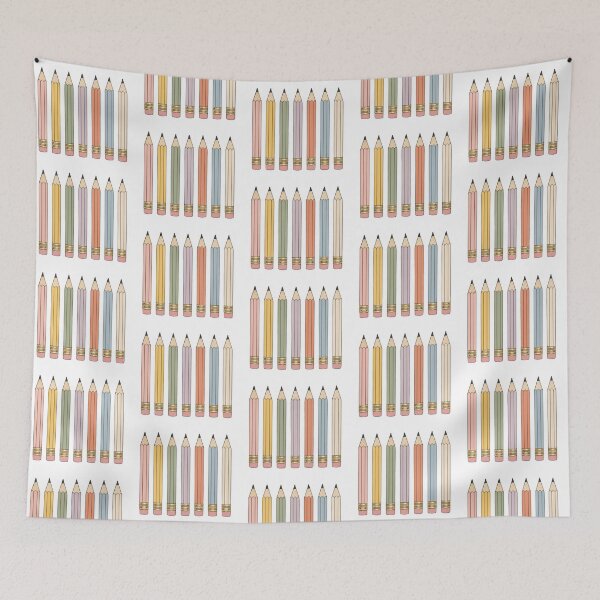 Item preview, Pastel Pencils | Cute Teacher & School Illustration designed and sold by pixiedustpaint.
