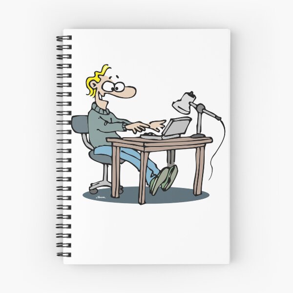 Item preview, Male Desk Worker designed and sold by DoubleCap Design.
