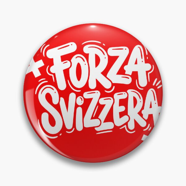 Item preview, Forza Svizzera Go Switzerland Swiss Italian Sports Fan designed and sold by AntiqueImages.