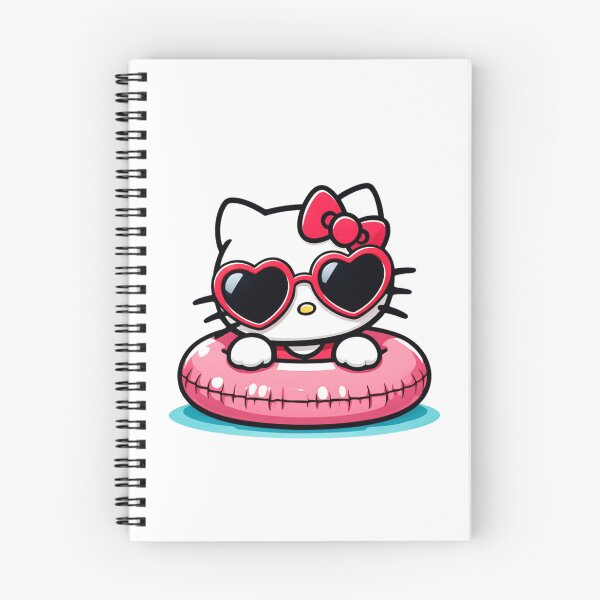 Item preview, Hello Kitty Summer Swim Ring Beach Vibes Kawaii Aesthetic designed and sold by rfd2.