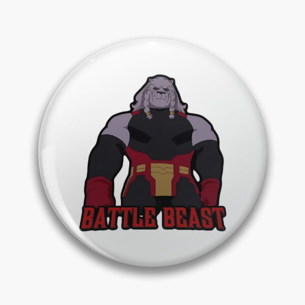 Item preview, Battle Beast Invincible Sticker designed and sold by shakimed.