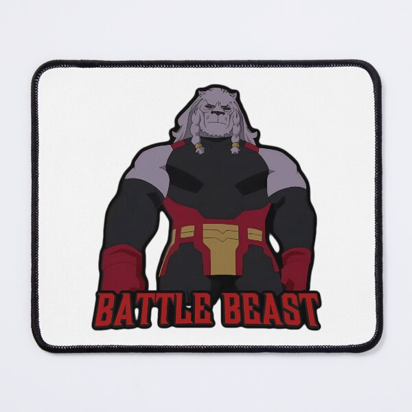 Item preview, Battle Beast Invincible Sticker designed and sold by shakimed.