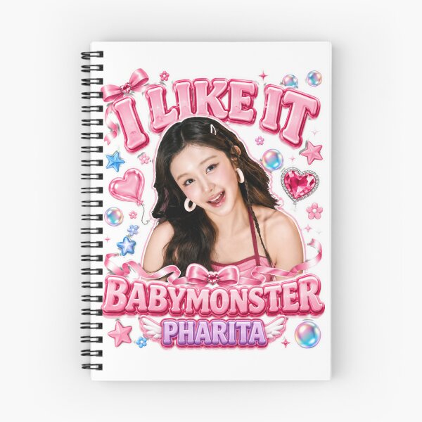 Item preview, Pharita BABYMONSTER I Like It Pastel Princess Kpop Fan Art designed and sold by Valereekmerch.