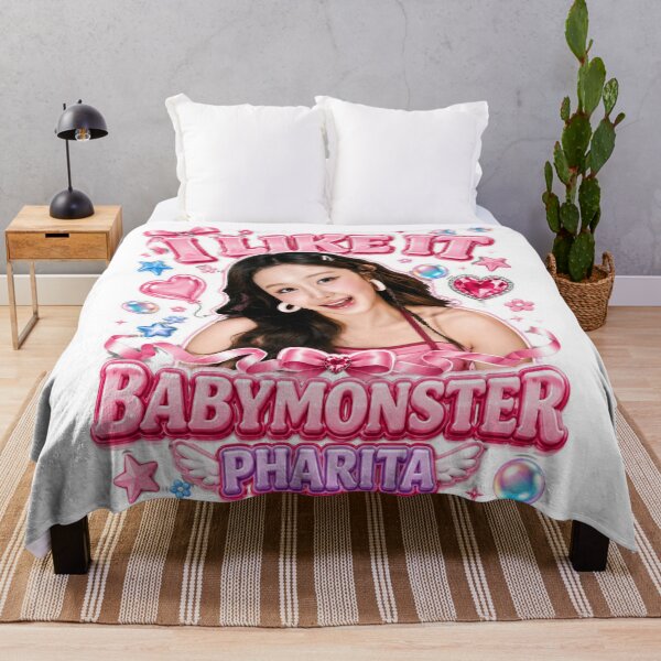 Item preview, Pharita BABYMONSTER I Like It Pastel Princess Kpop Fan Art designed and sold by Valereekmerch.