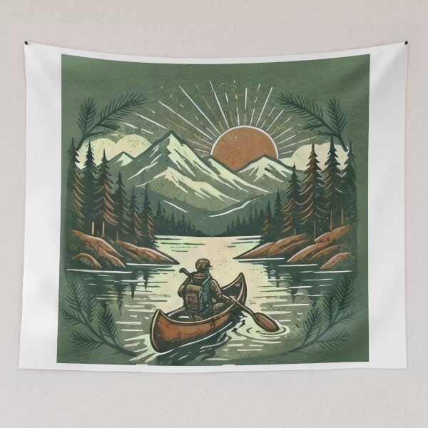 Item preview, Traveler Design - Nature and Adventure designed and sold by mdsakibhossain.
