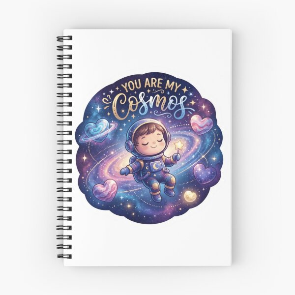Item preview, You Are My Cosmos Galaxy Sticker designed and sold by Imaginarium of Chaos falcon88 .
