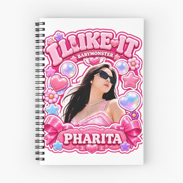 Item preview, Pharita BABYMONSTER I Like It Pink Doll Fanmade Illustration designed and sold by Valereekmerch.