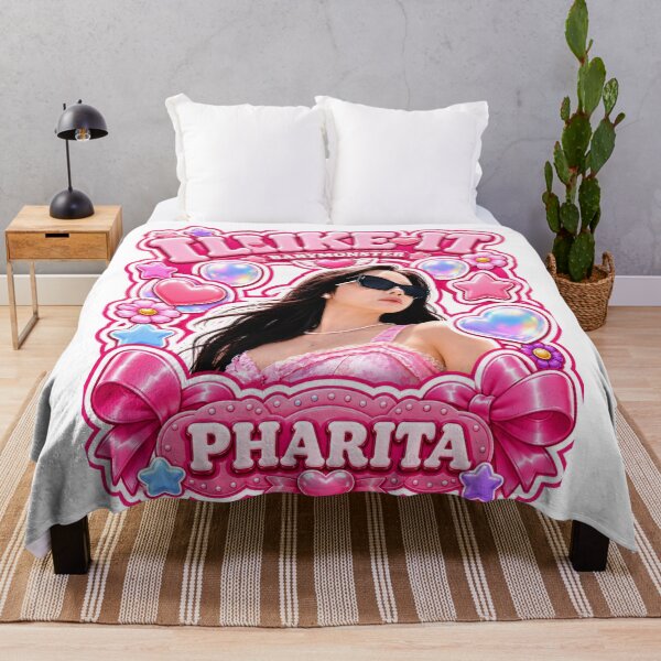 Item preview, Pharita BABYMONSTER I Like It Pink Doll Fanmade Illustration designed and sold by Valereekmerch.