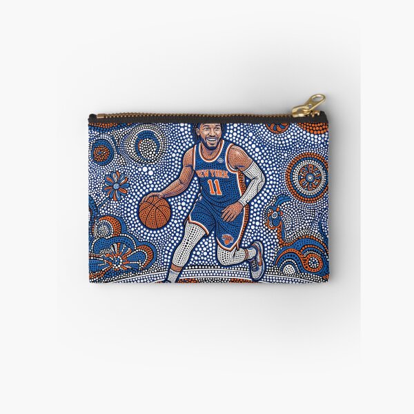 Item preview, Jalen Brunson NY Knicks Abstract Art Portrait designed and sold by Home Decor Art.
