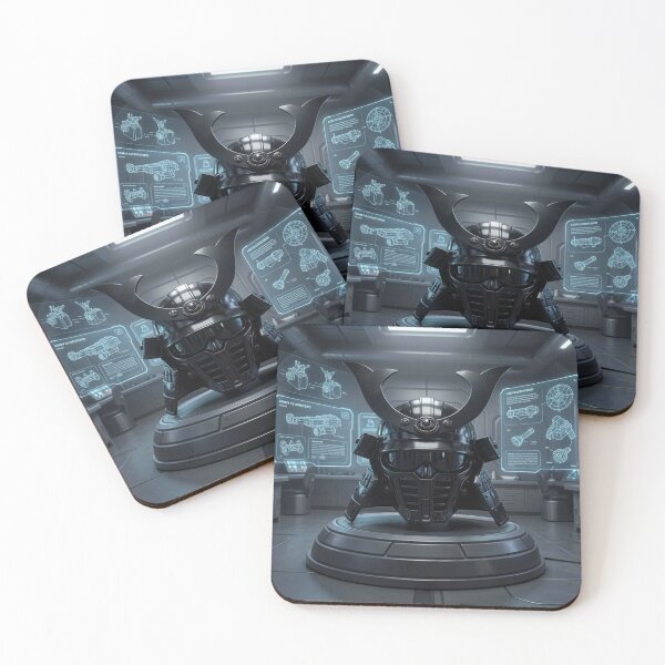 Item preview, Cyber Samurai Vision – Futuristic Lab & Tech Aura designed and sold by FotoworldEdel.