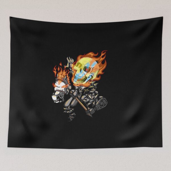 Aperçu de l'œuvre Chibi Stick Pony Ghost Rider créée et vendue par bigjondraws.