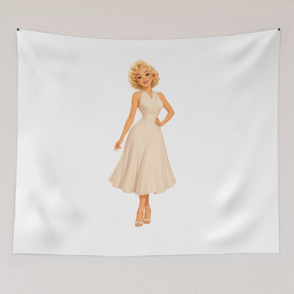 Item preview, Retro Hollywood Monroe Style Artwork designed and sold by Nurzhik.