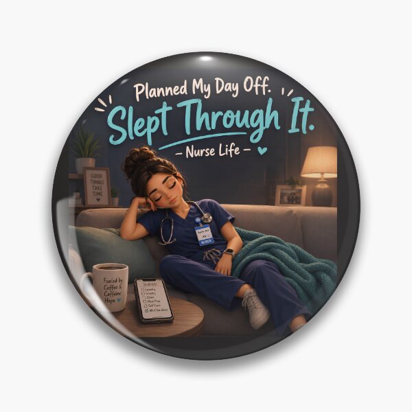 Item preview, Nurse Ava – Planned My Day Off, Slept Through It | Funny Exhausted Nurse Life Design designed and sold by Nurse Craft Studio.