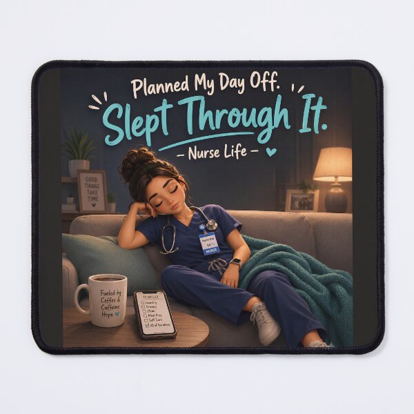 Item preview, Nurse Ava – Planned My Day Off, Slept Through It | Funny Exhausted Nurse Life Design designed and sold by Nurse Craft Studio.