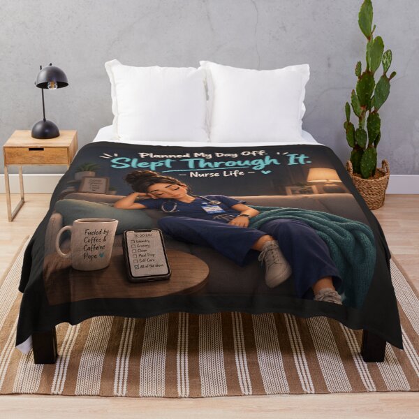 Item preview, Nurse Ava – Planned My Day Off, Slept Through It | Funny Exhausted Nurse Life Design designed and sold by Nurse Craft Studio.