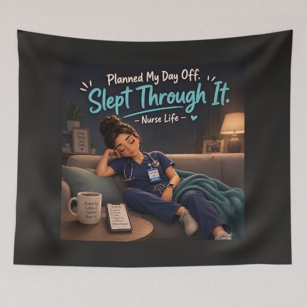Item preview, Nurse Ava – Planned My Day Off, Slept Through It | Funny Exhausted Nurse Life Design designed and sold by Nurse Craft Studio.