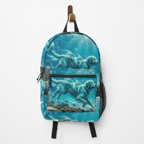 Item preview, Mythical Golden Sea Retriever Art designed and sold by Alta-store.