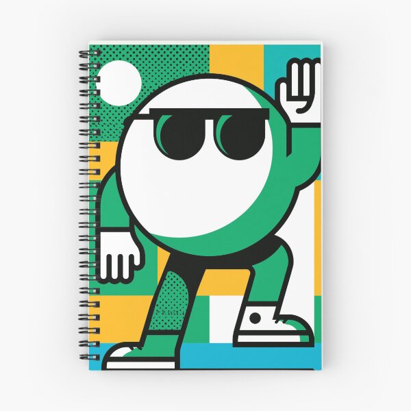 Item preview, Modern Geometric Character Pop Art designed and sold by Bizu digitalart..