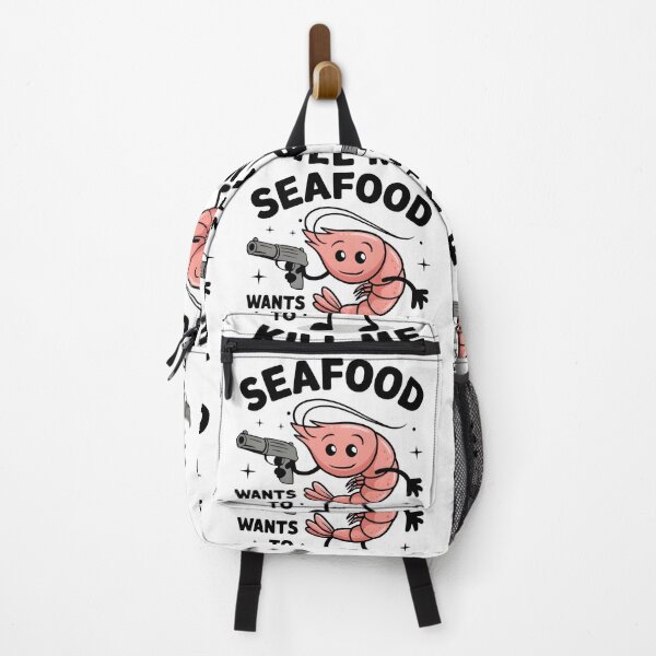 Item preview, Seafood wants to kill me - Seafood allergy awareness designed and sold by BobaTeeStore.