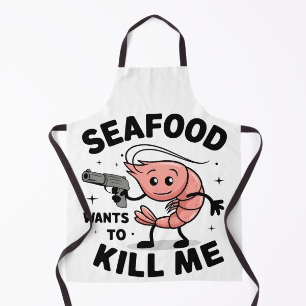 Item preview, Seafood wants to kill me - Seafood allergy awareness designed and sold by BobaTeeStore.