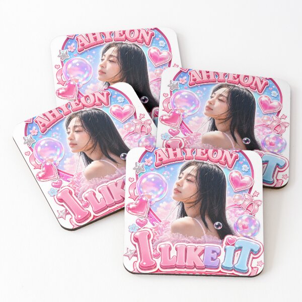 Item preview, Ahyeon BABYMONSTER I Like It Cotton Candy Kpop Fan Art designed and sold by Valereekmerch.
