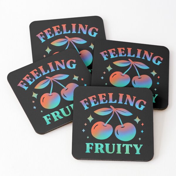 Item preview, Feeling Fruity Cherry T-Shirt | Cute Cherry Graphic Tee designed and sold by RockFireMerch.