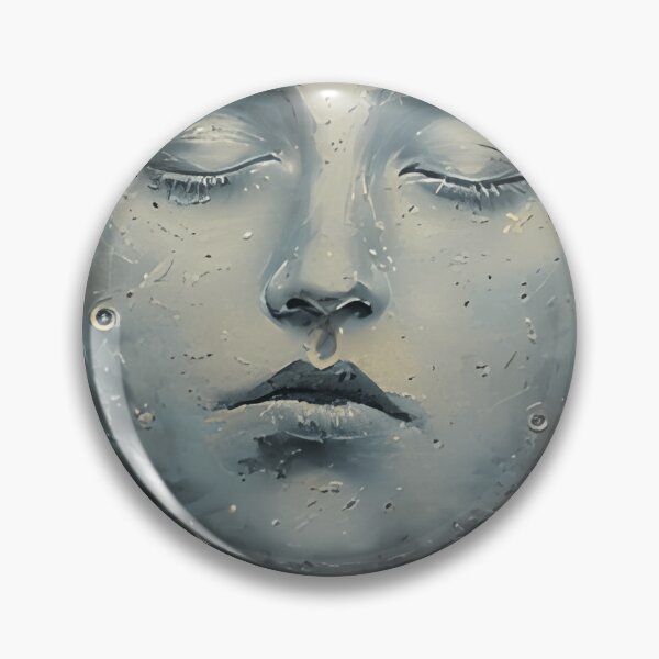 Item preview, Sleeping Moon Painting designed and sold by rayssarizzune.