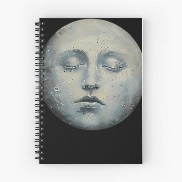 Item preview, Sleeping Moon Painting designed and sold by rayssarizzune.