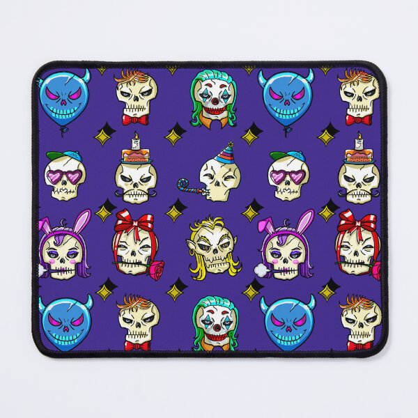 Item preview, Skulltastic - 9 Shades of skull_Purple designed and sold by MadrasArtDesign.