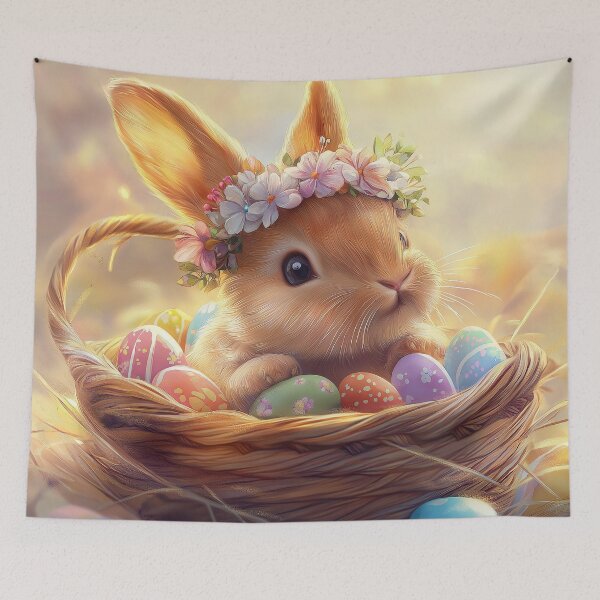 Item preview, cute bunny designed and sold by FluffyGallery.