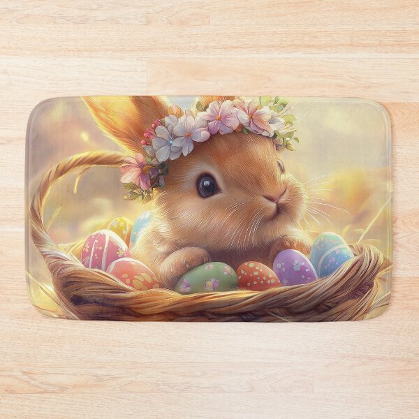 Item preview, cute bunny designed and sold by FluffyGallery.