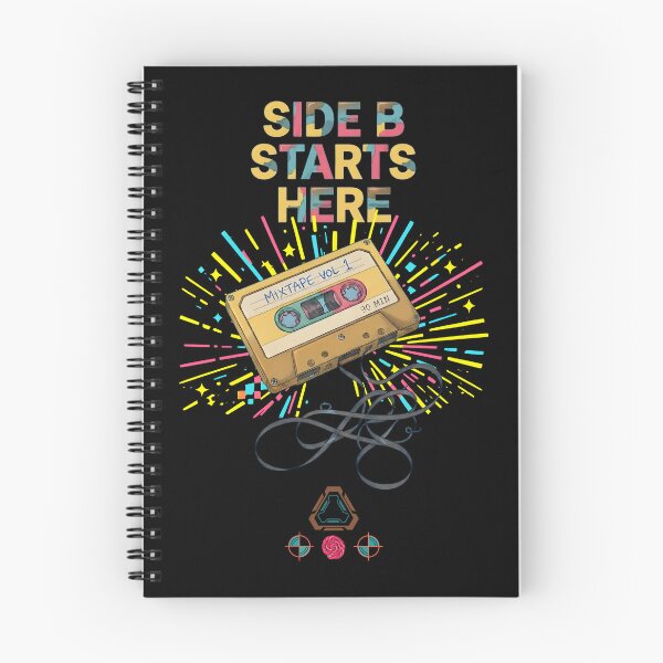 Item preview, Side B Starts Here – Nostalgic Mixtape Cassette Art designed and sold by m-yoga-store.