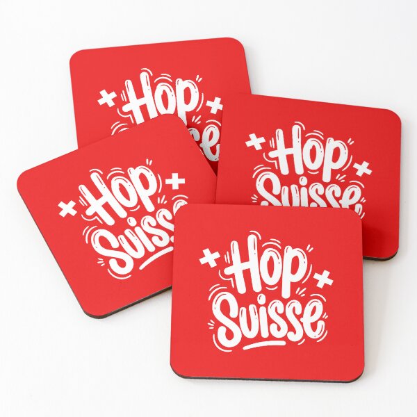 Item preview, Hop Suisse Swiss Patriot Fan Cheer Design designed and sold by AntiqueImages.