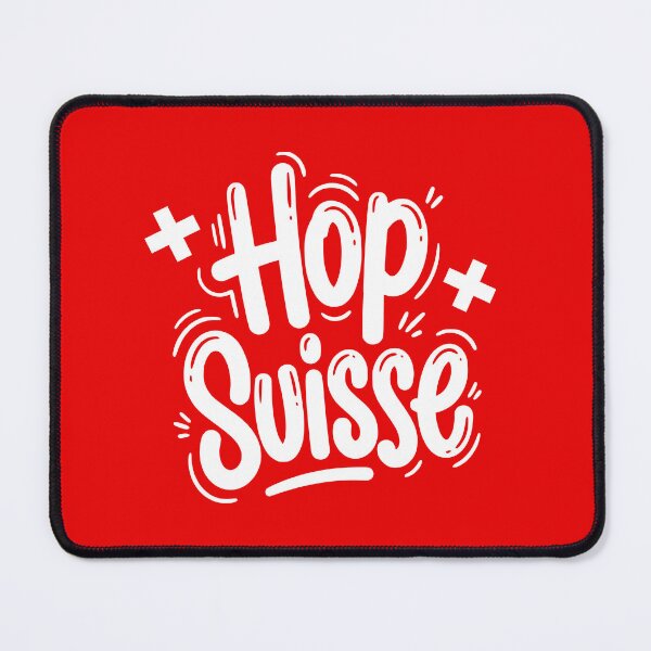 Item preview, Hop Suisse Swiss Patriot Fan Cheer Design designed and sold by AntiqueImages.