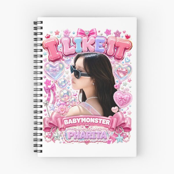 Item preview, Pharita BABYMONSTER Ethereal Bubblegum Pop Kpop Art designed and sold by Valereekmerch.