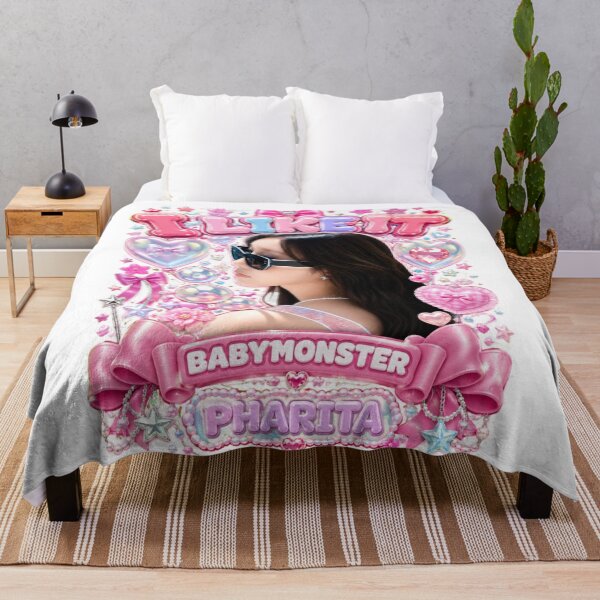 Item preview, Pharita BABYMONSTER Ethereal Bubblegum Pop Kpop Art designed and sold by Valereekmerch.