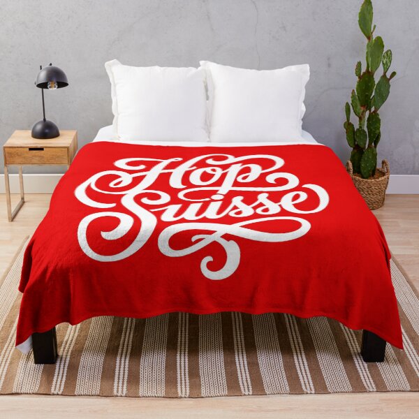 Item preview, Hop Suisse Swiss Patriot Fan Soccer Hockey Skiing designed and sold by AntiqueImages.