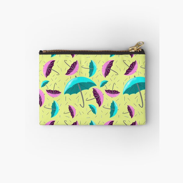 Item preview, Playful umbrella & rain seamless pattern  designed and sold by RuwaDesignArt.