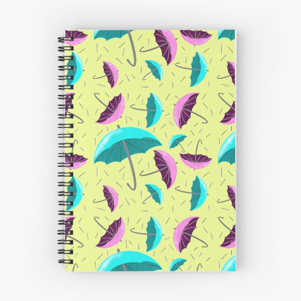Item preview, Playful umbrella & rain seamless pattern  designed and sold by RuwaDesignArt.