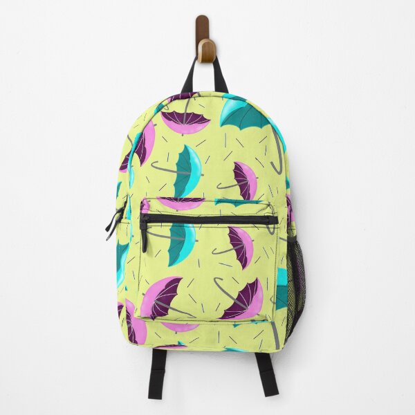 Item preview, Playful umbrella & rain seamless pattern designed and sold by RuwaDesignArt.