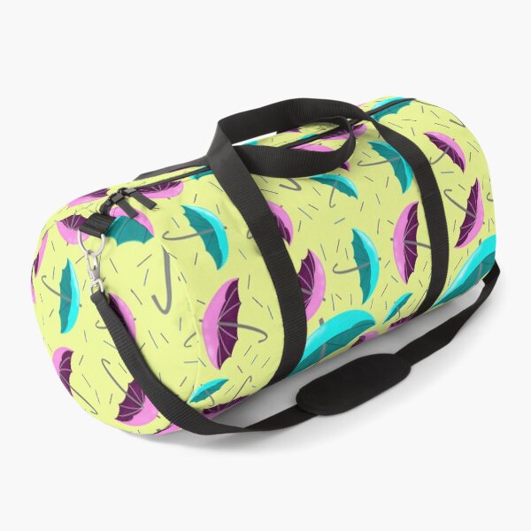 Item preview, Playful umbrella & rain seamless pattern designed and sold by RuwaDesignArt.