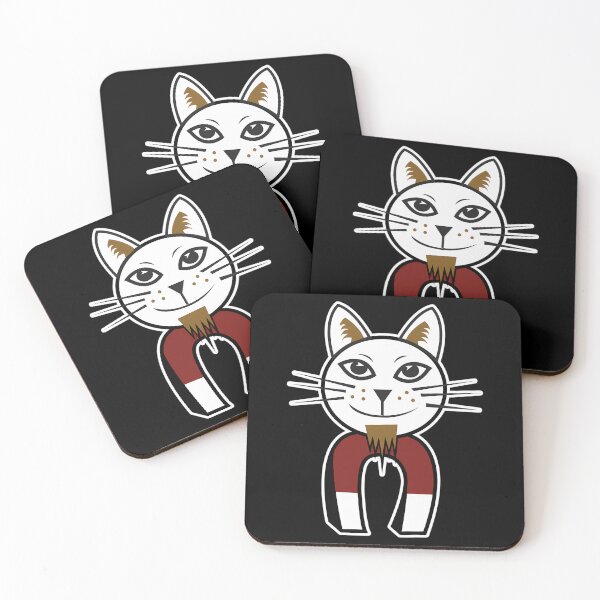 Item preview, Cartoon Cat Character Combined with Red and White designed and sold by Whatcthehole.